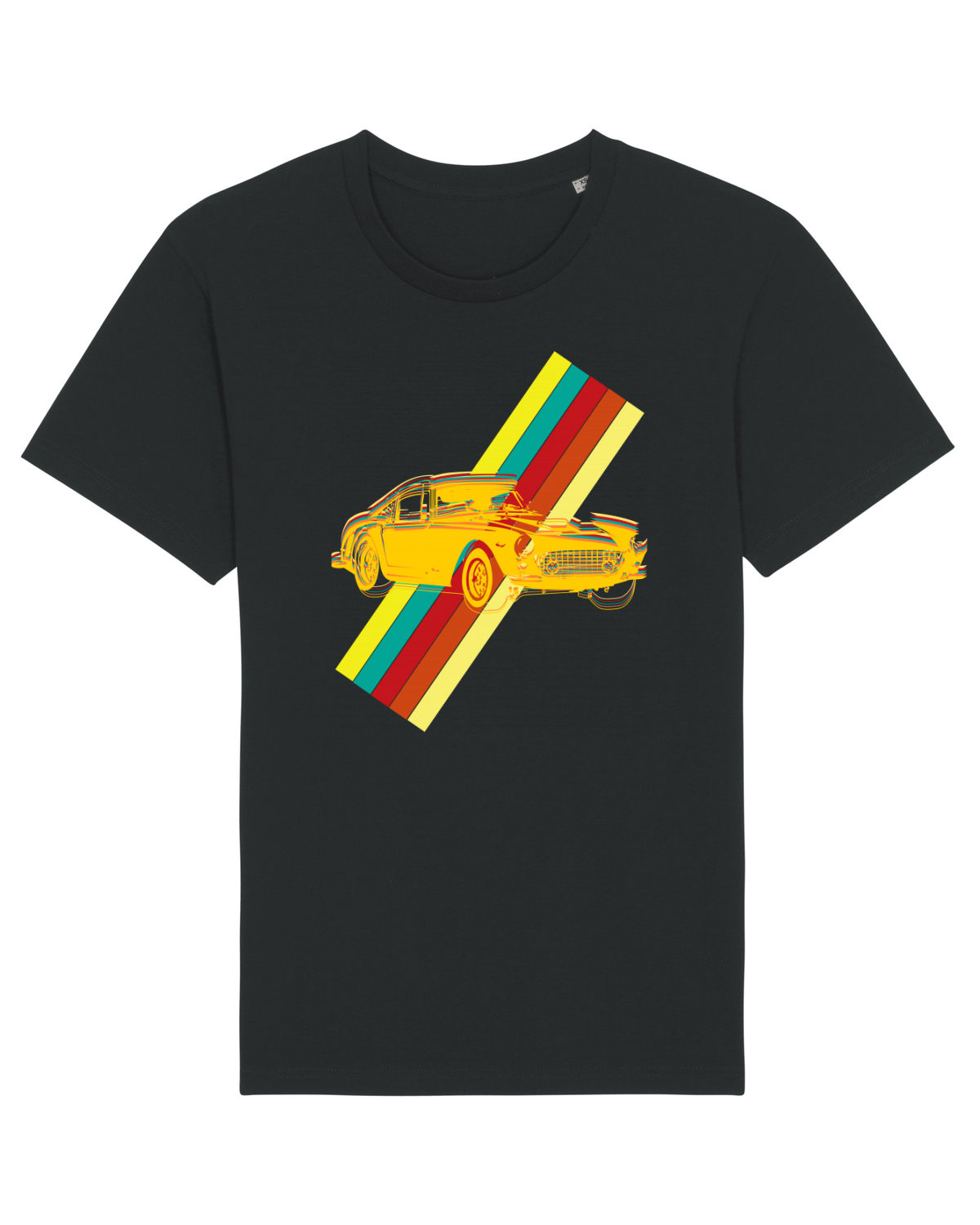 Tricou mânecă scurtă Unisex Rocker Black