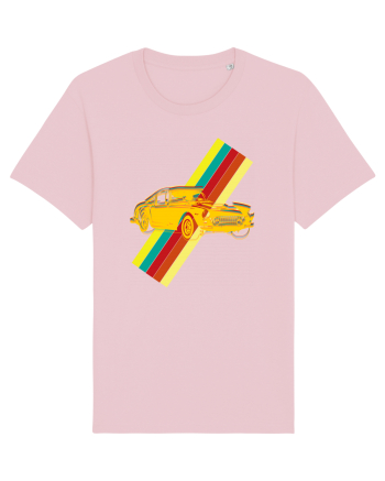 Retro Muscle Car Cotton Pink