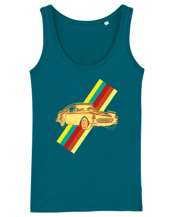 Retro Muscle Car Ocean Depth