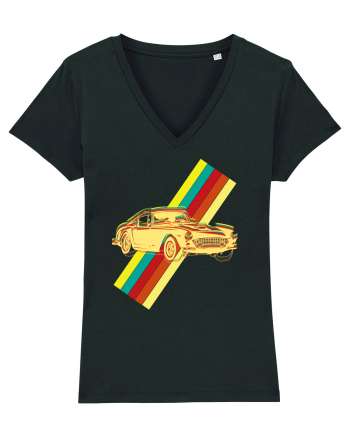 Retro Muscle Car Black