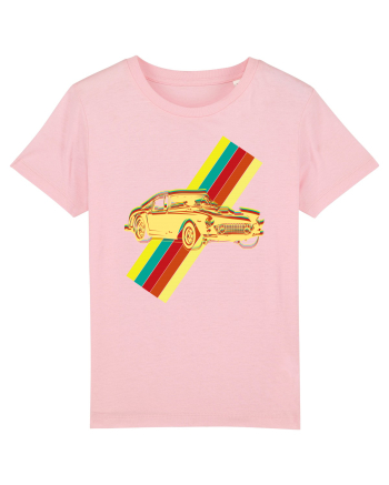 Retro Muscle Car Cotton Pink