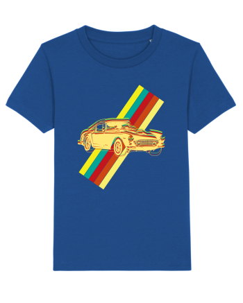 Retro Muscle Car Majorelle Blue