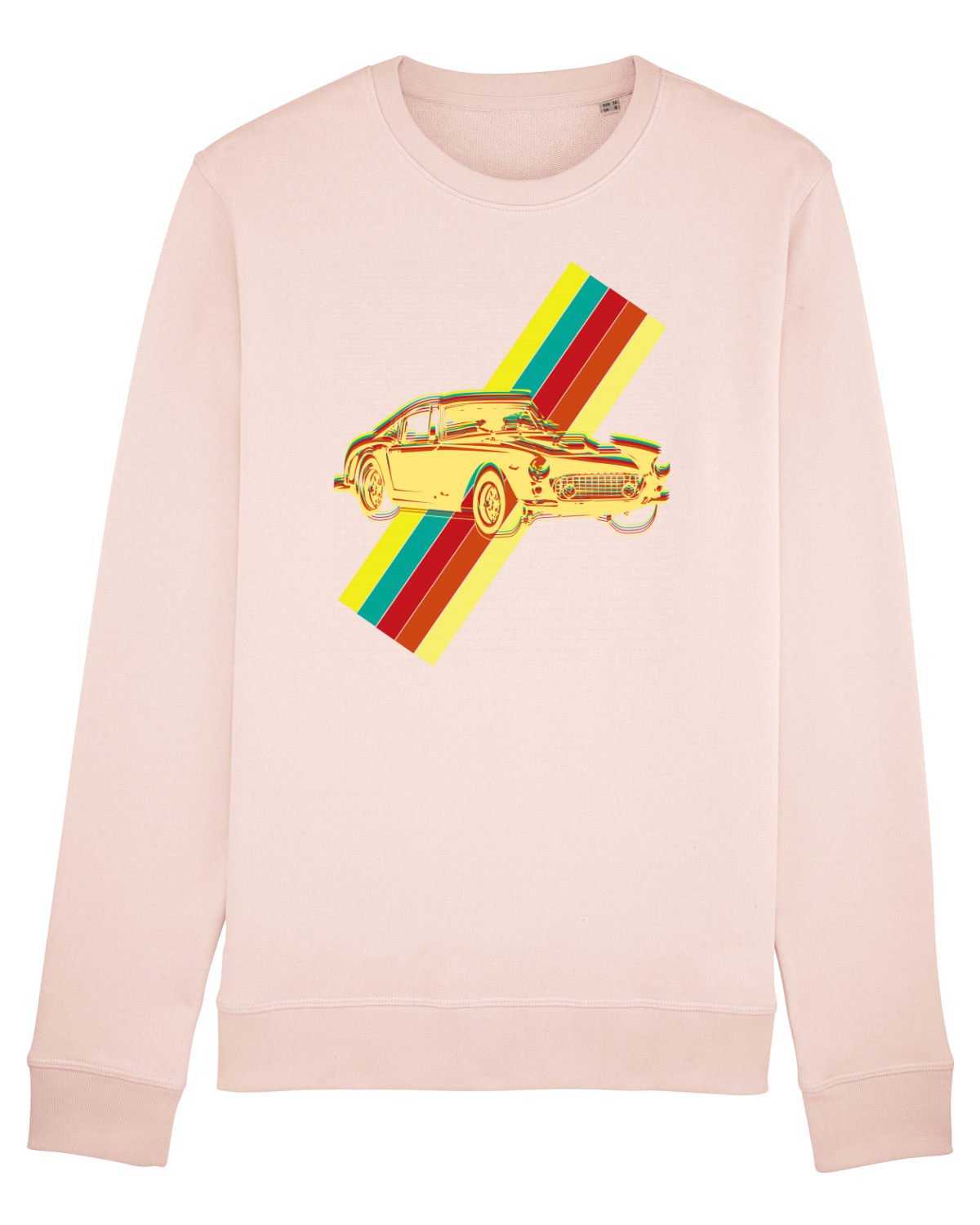 Bluză mânecă lungă Unisex Rise Candy Pink