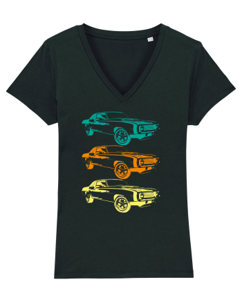 Retro Muscle Car Black