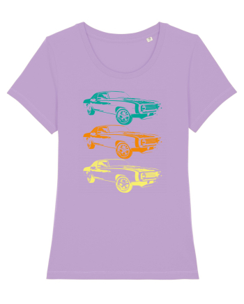 Retro Muscle Car Lavender Dawn