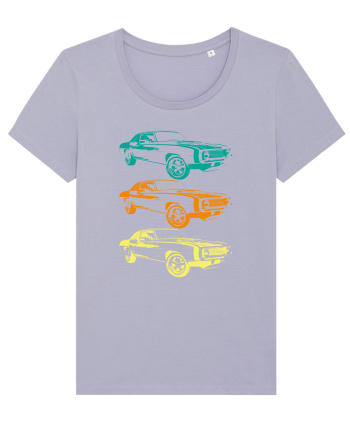 Retro Muscle Car Lavender