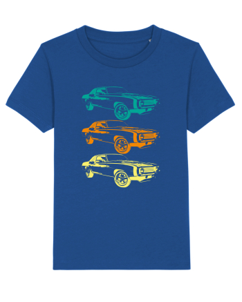 Retro Muscle Car Majorelle Blue