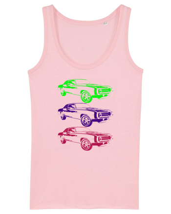 Retro Muscle Car Cotton Pink
