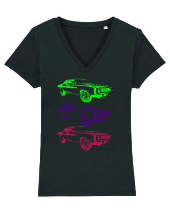 Retro Muscle Car Black