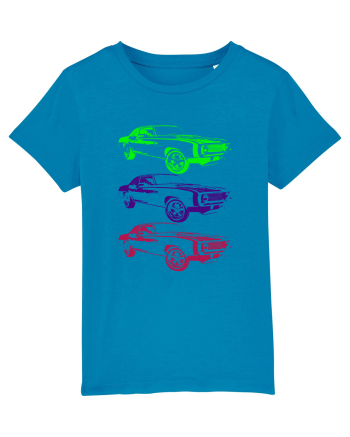 Retro Muscle Car Azur