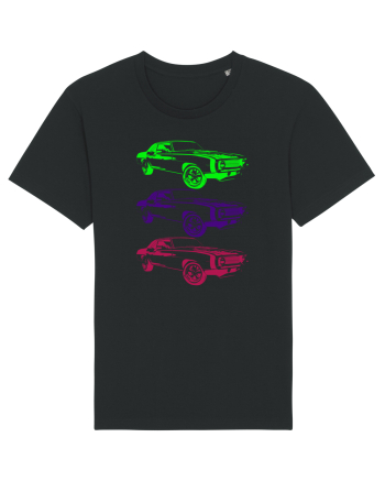 Retro Muscle Car Black