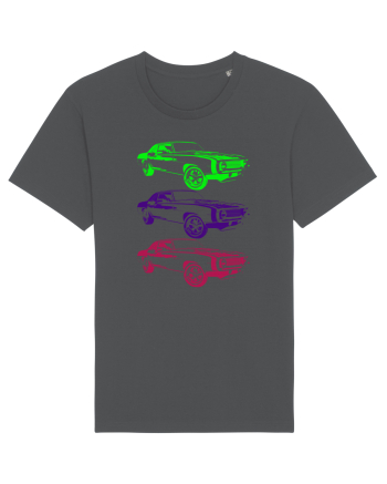 Retro Muscle Car Anthracite