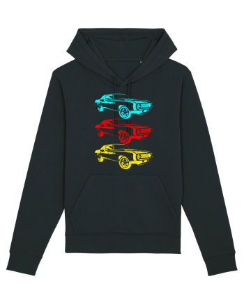 Retro Muscle Car Black