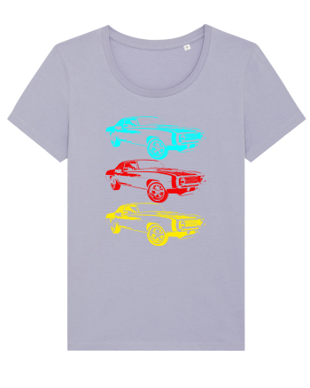 Retro Muscle Car Lavender