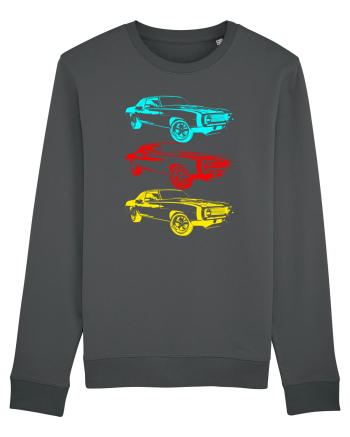 Retro Muscle Car Anthracite
