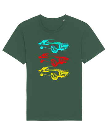 Retro Muscle Car Bottle Green
