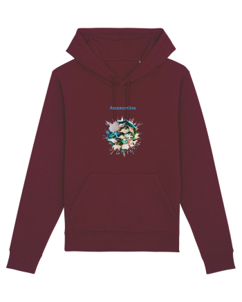 Summer Vibes Burgundy