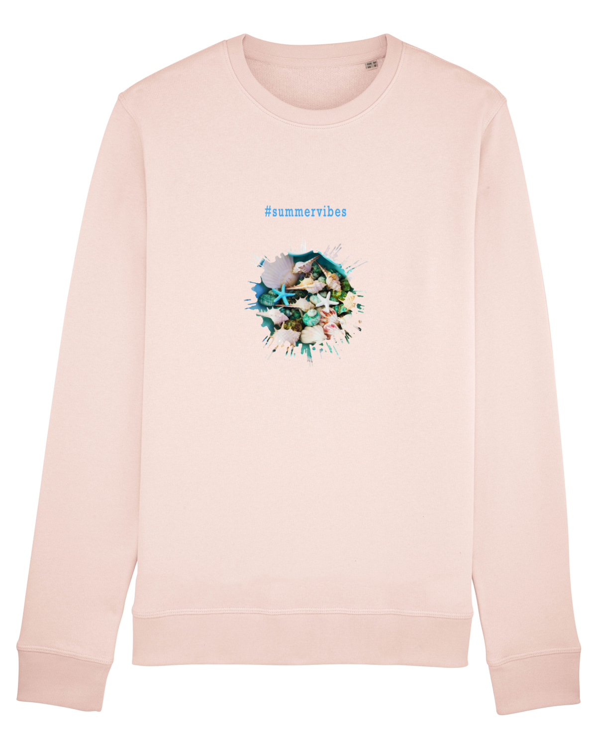 Bluză mânecă lungă Unisex Rise Candy Pink