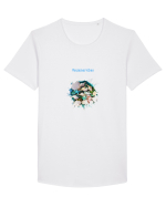 Summer Vibes Tricou mânecă scurtă guler larg Bărbat Skater