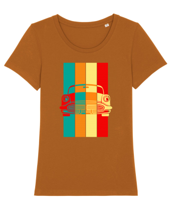 Retro Muscle Car Roasted Orange