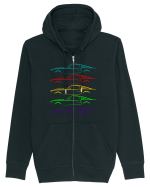 Retro Muscle Car Hanorac cu fermoar Unisex Connector