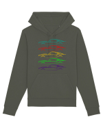 Retro Muscle Car Hanorac Unisex Drummer