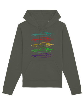 Retro Muscle Car Khaki