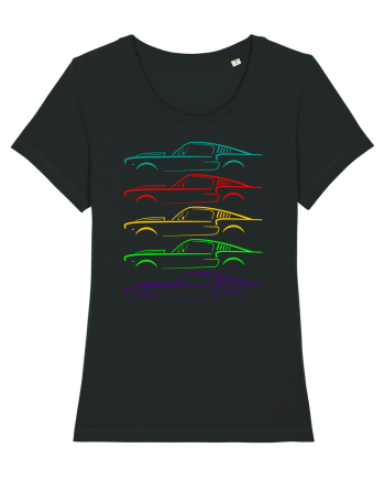 Retro Muscle Car Black