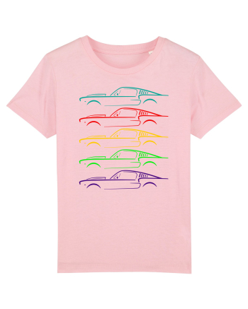 Retro Muscle Car Cotton Pink
