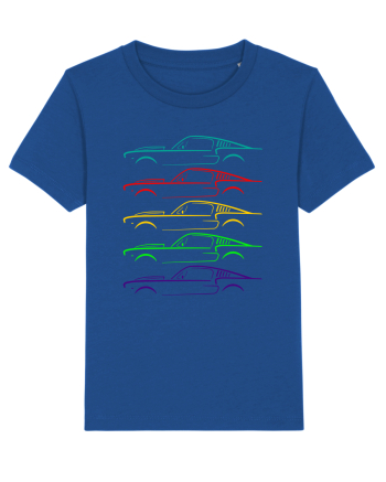 Retro Muscle Car Majorelle Blue