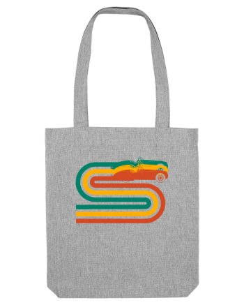Retro Muscle Car Heather Grey