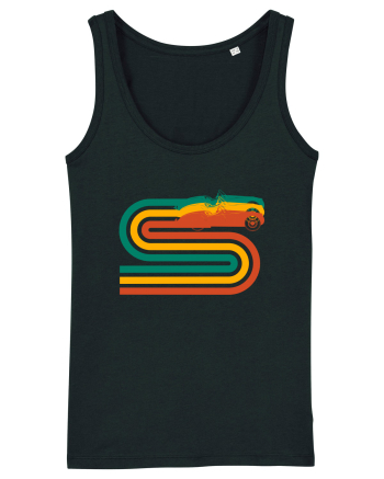Retro Muscle Car Black