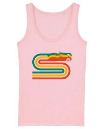 Retro Muscle Car Cotton Pink