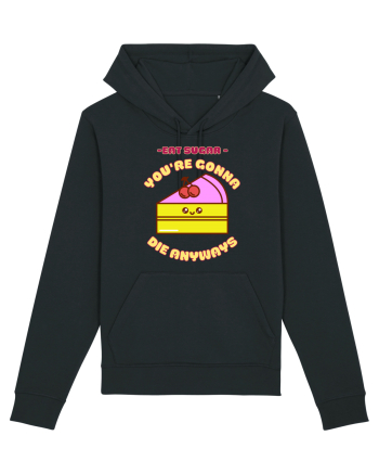 Funny Kawaii Food Black