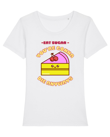 Funny Kawaii Food White