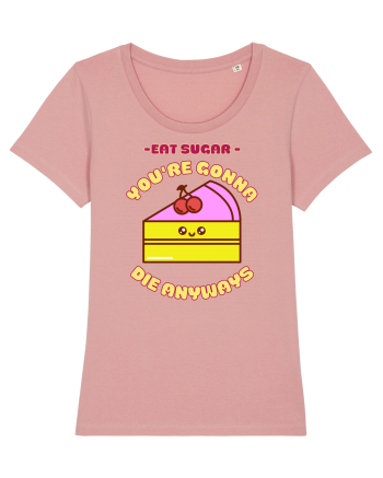 Funny Kawaii Food Canyon Pink