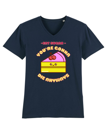 Funny Kawaii Food French Navy