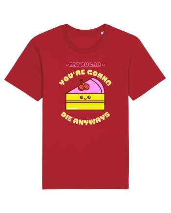 Funny Kawaii Food Red