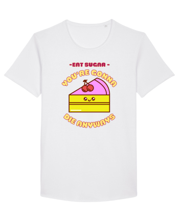 Funny Kawaii Food White