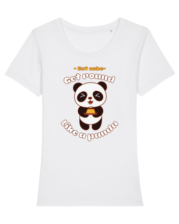Funny Kawaii Panda White