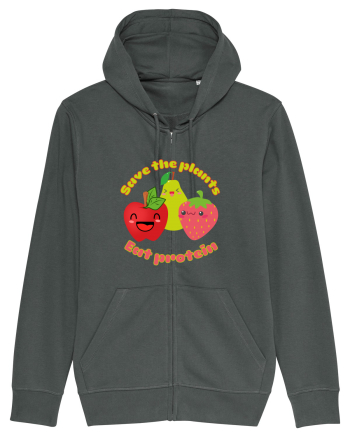 Funny Kawaii Food Anthracite