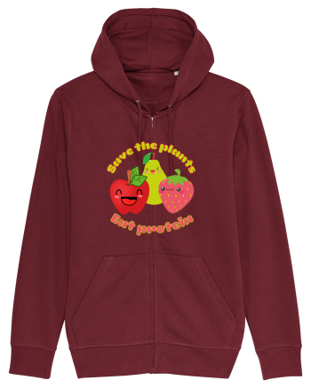 Funny Kawaii Food Burgundy