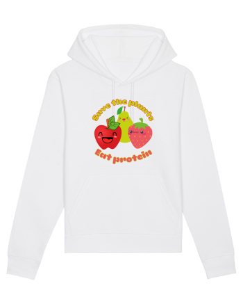 Funny Kawaii Food White
