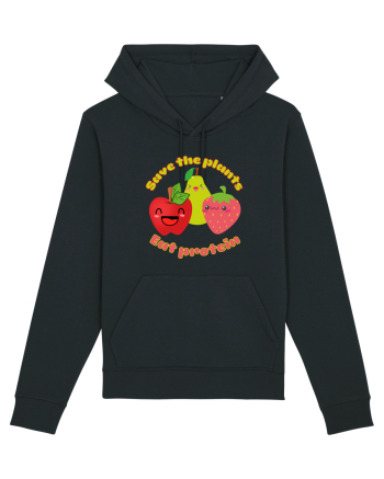 Funny Kawaii Food Black