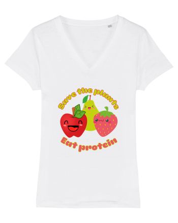 Funny Kawaii Food White