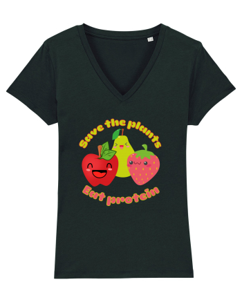 Funny Kawaii Food Black