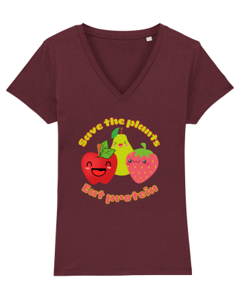 Funny Kawaii Food Burgundy