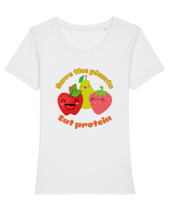 Funny Kawaii Food White