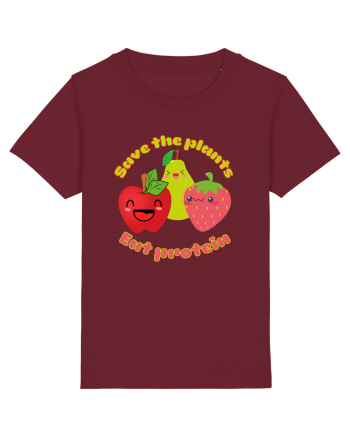 Funny Kawaii Food Burgundy