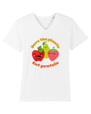 Funny Kawaii Food White